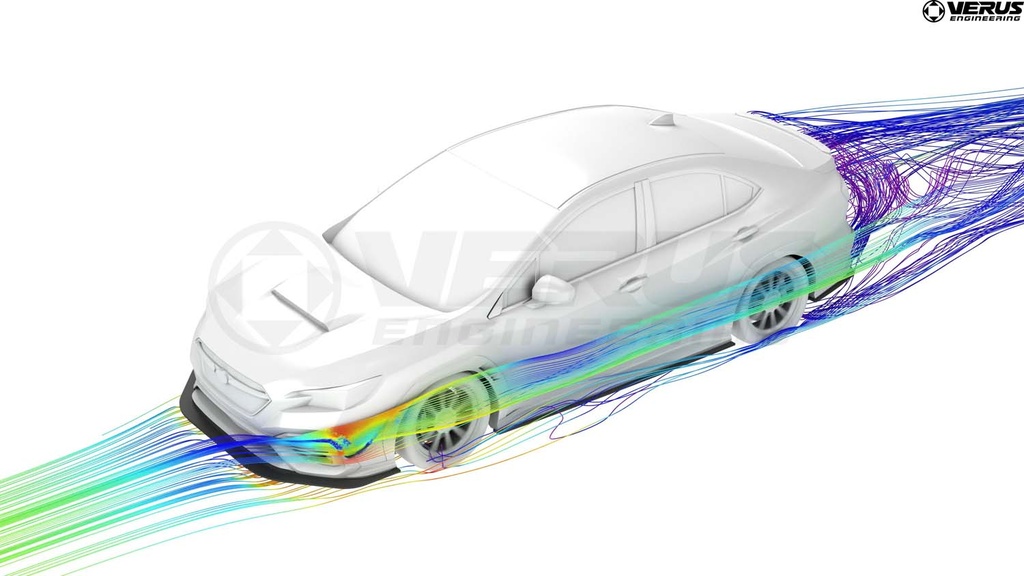 v*r様 WRXSTI VAB VERUS サイド Verus Engineering [22-25 WRX] Side Splitter Kit | A0549A